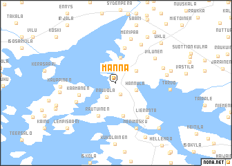 map of Manna