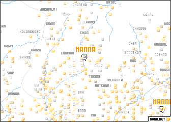 map of Manna