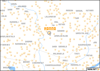 map of Manna