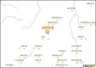 map of Manna