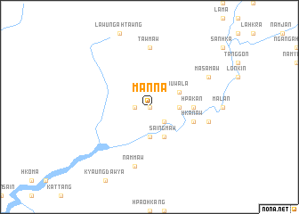 map of Manna