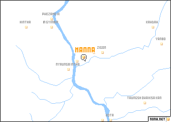 map of Manna