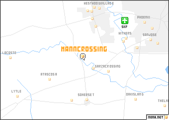 map of Mann Crossing