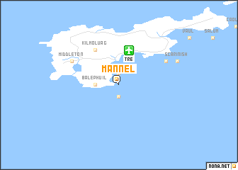 map of Mannel