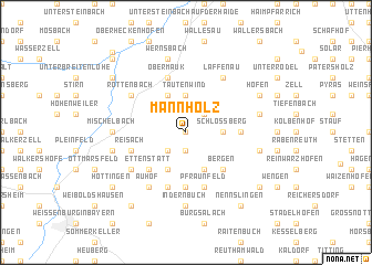 map of Mannholz