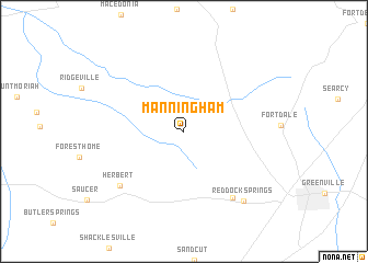 map of Manningham