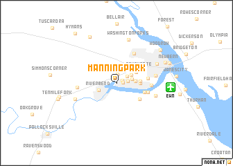 map of Manning Park