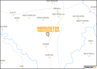 map of Mannington