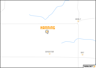 map of Manning