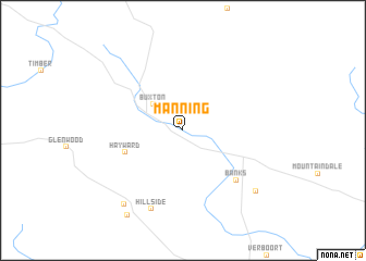 map of Manning