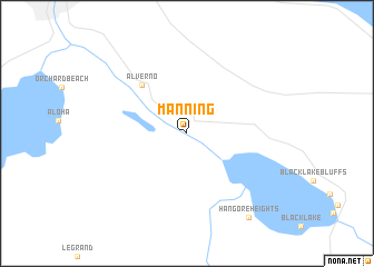map of Manning