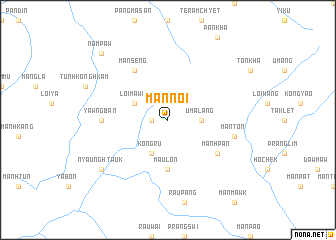 map of Mān Noi