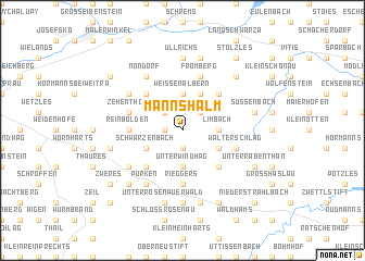 map of Mannshalm