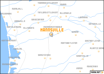 map of Mannsville