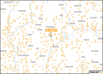 map of Mannu