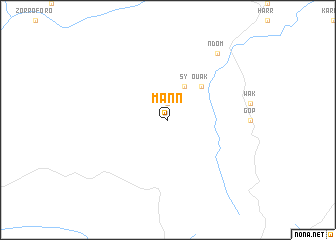 map of Mann