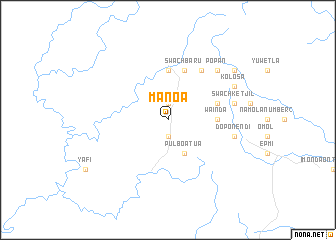 map of Manoa