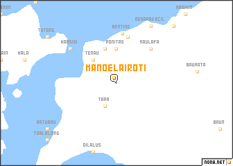 map of Manoelairoti