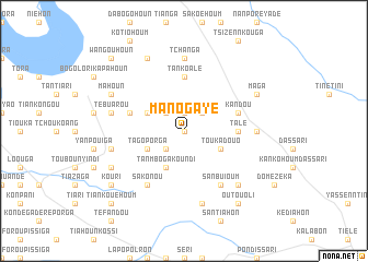 map of Manogayé