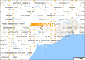 map of Manoguayabo