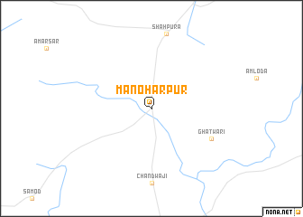 map of Manoharpur