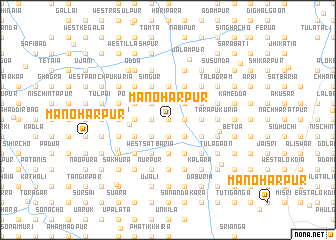 map of Manoharpur