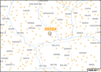 map of Manoh