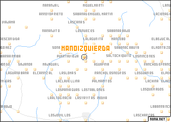 map of Mano Izquierda
