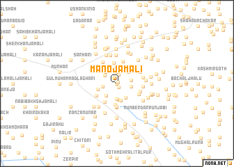 map of Māno Jamāli