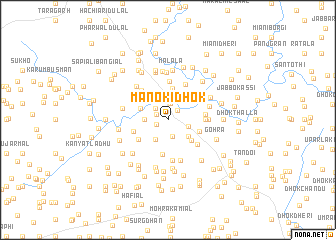 map of Mano ki Dhok