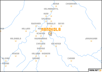 map of Manokola