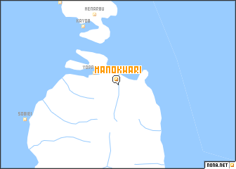 map of Manokwari