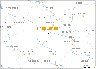 map of Manoleasa