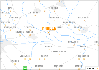 map of Manole