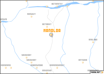 map of Manoloa