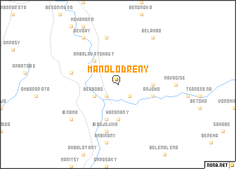 map of Manolodreny