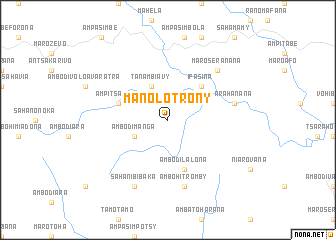 map of Manolotrony