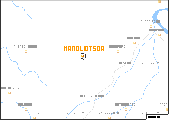 map of Manolotsoa