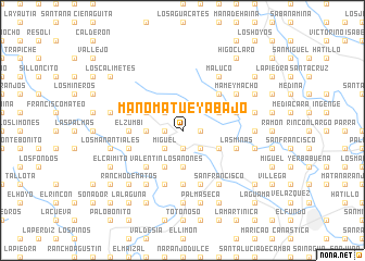 map of Mano Matuey Abajo