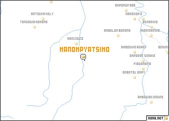 map of Manompy Atsimo