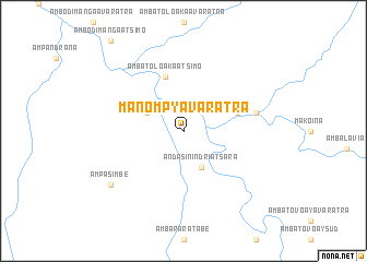 map of Manompy Avaratra