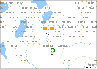 map of Manondo