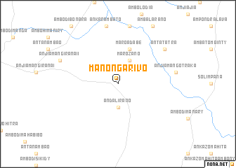 map of Manongarivo
