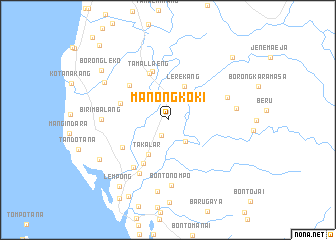map of Manongkoki