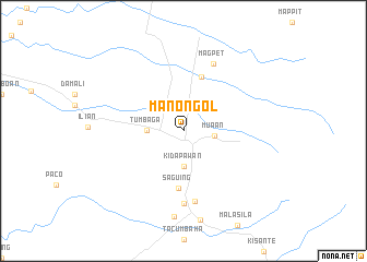 map of Manongol