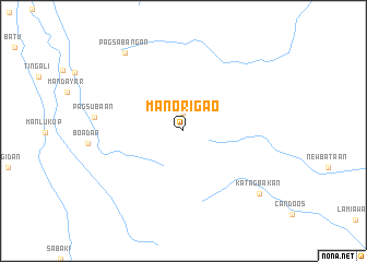 map of Manorigao