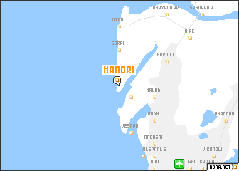 map of Manori