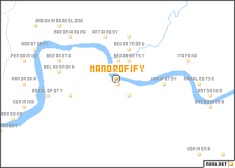 map of Manorofify