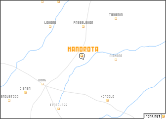 map of Manorota