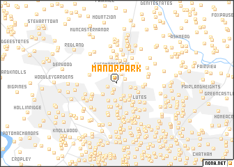 map of Manor Park